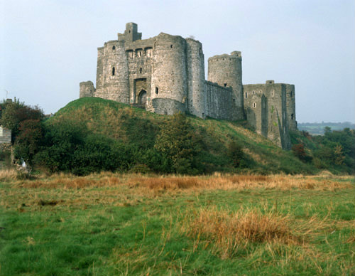 Kidwelly Castle, 13th century, Carmarthenshire, South Wales